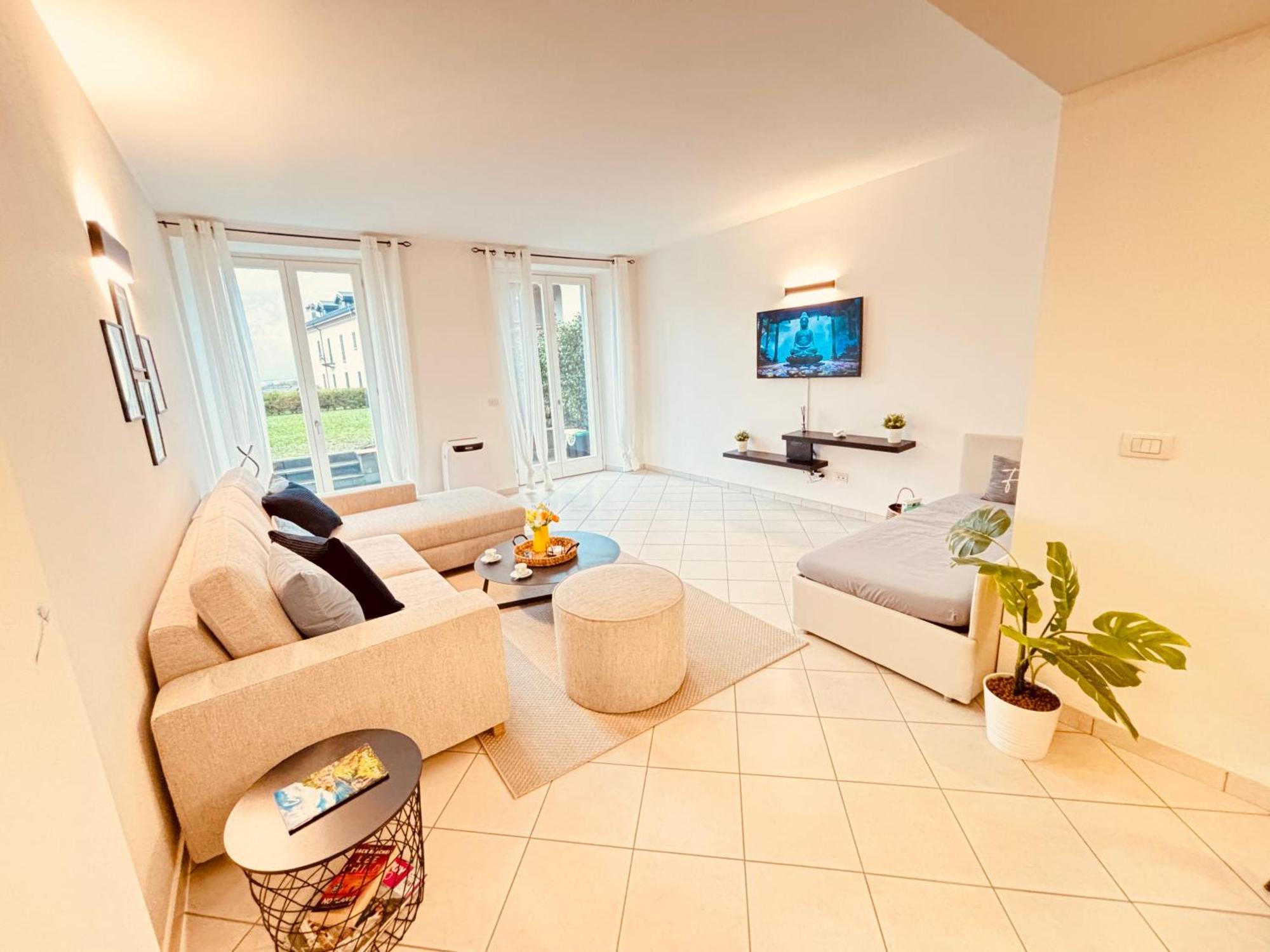 Lago Villa Zen - Apartment With Jacuzzi, Panoramic Views Lenno Exteriér fotografie