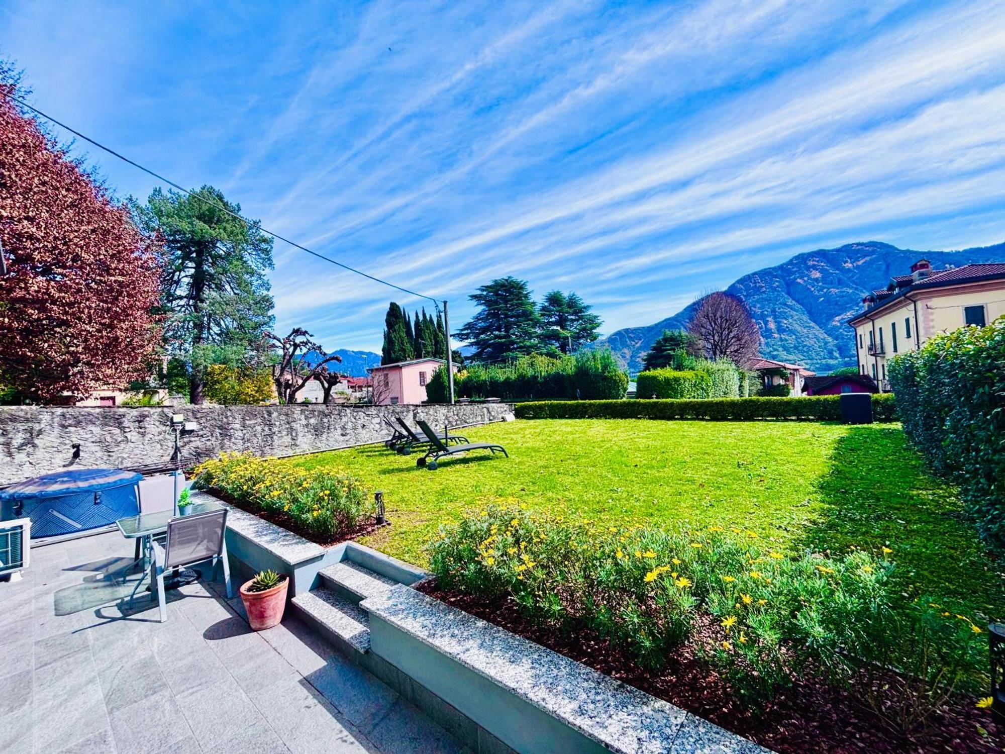 Lago Villa Zen - Apartment With Jacuzzi, Panoramic Views Lenno Exteriér fotografie
